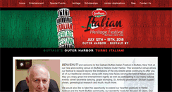 Desktop Screenshot of buffaloitalianfestival.com